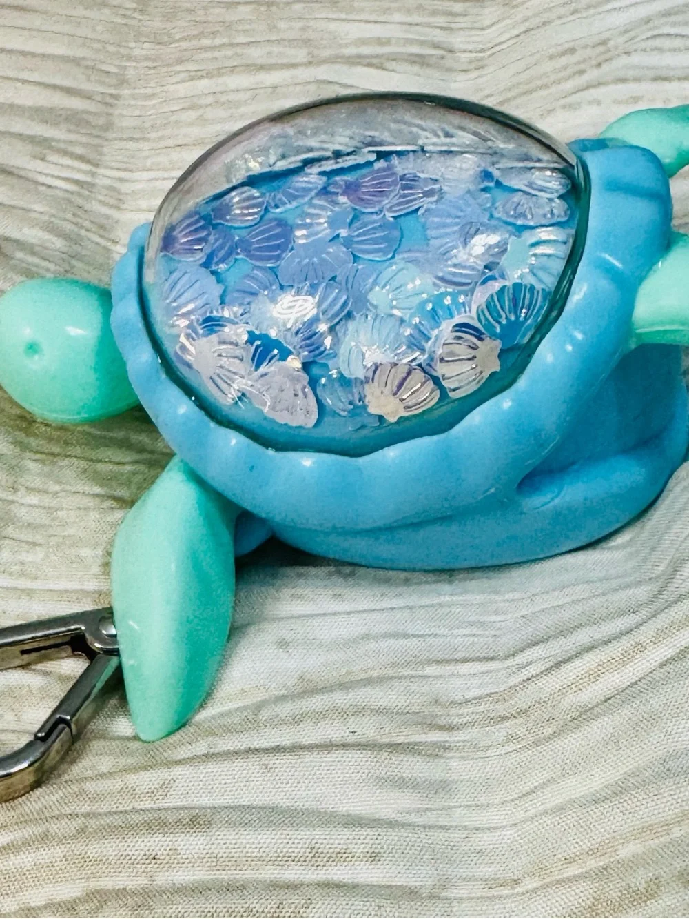 Bath and Body Works Sea Turtle Sanitizer Holder Purse Charm